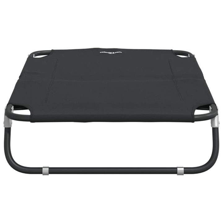 Foldable Dog Bed – Durable Anthracite Oxford Fabric & Steel Frame – Portable Elevated Pet Cot for Indoor & Outdoor Use - Premium  from Home Treasures - Just £66.99! Shop now at Home Treasures