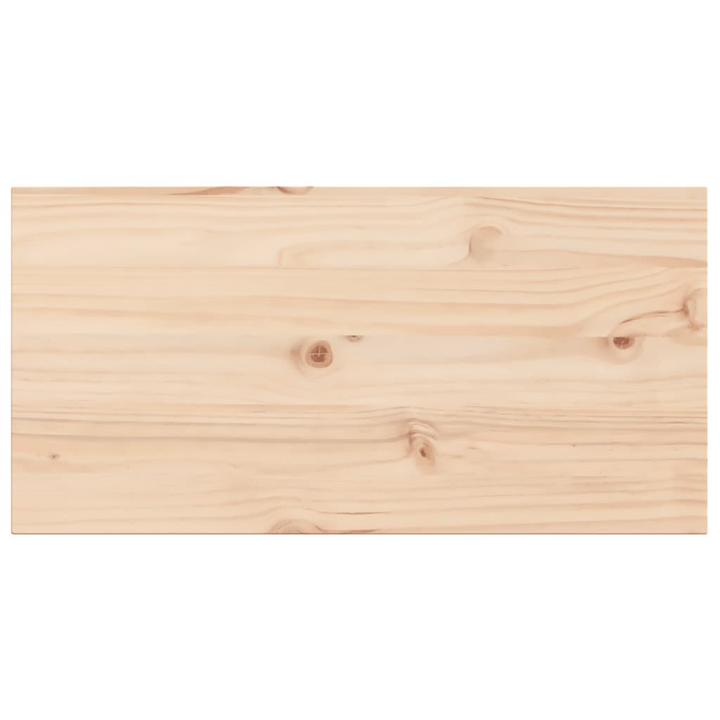 Solid Pine Wood Rectangular Table Tops - Set of 2, 80x40x2.5 cm - Premium  from Home Treasures - Just £46.99! Shop now at Home Treasures