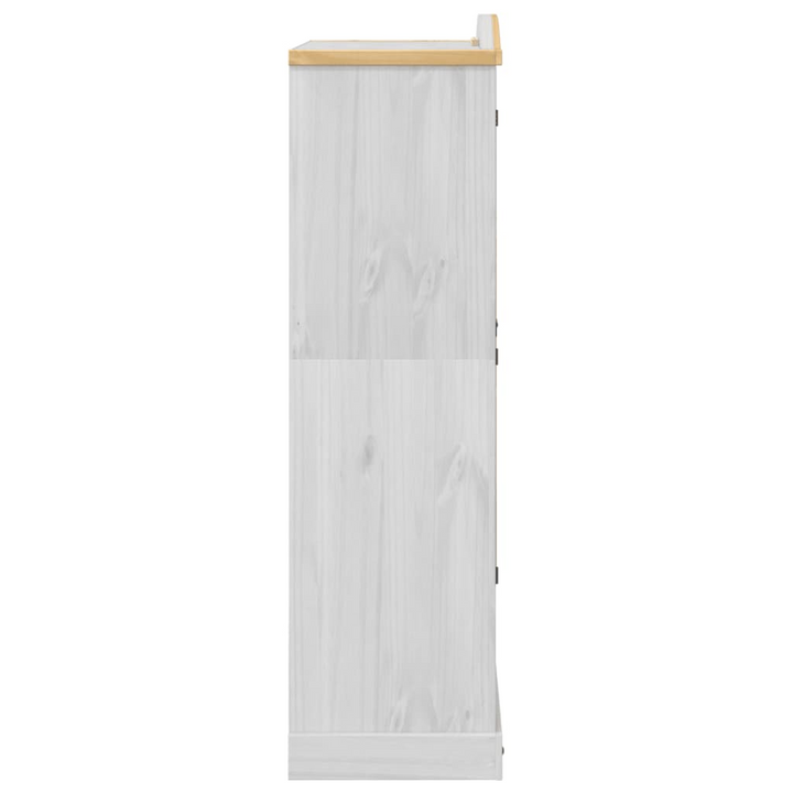 CORONA Wardrobe in White - Solid Pine Wood, 102x52x186 cm | Durable & Spacious Storage Solution - Premium  from Home Treasures - Just £426.99! Shop now at Home Treasures