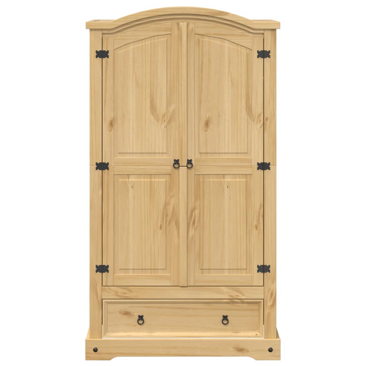 CORONA Wardrobe 102x52x186 cm, Solid Pine Wood - Stylish & Durable Storage Solution - Premium  from Home Treasures - Just £321.99! Shop now at Home Treasures