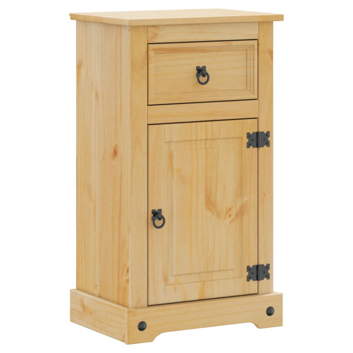 CORONA Solid Pine Wood Bathroom Cabinet 45x33x80 cm - Stylish & Durable Storage Solution - Premium  from Home Treasures - Just £81.99! Shop now at Home Treasures