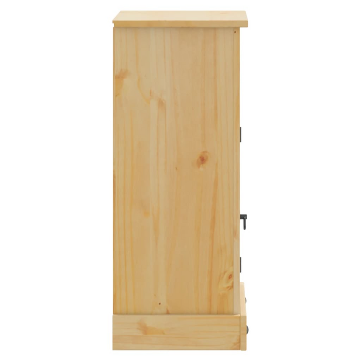 CORONA Solid Pine Wood Bathroom Cabinet 45x33x80 cm - Stylish & Durable Storage Solution - Premium  from Home Treasures - Just £81.99! Shop now at Home Treasures