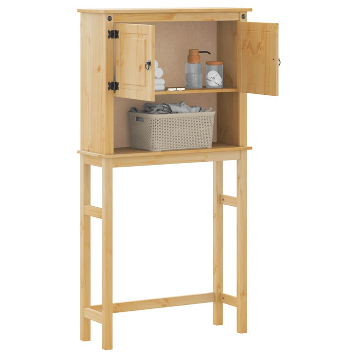 CORONA Bathroom/Washing Machine Cabinet | Solid Pine Wood | Space-Saving Laundry Room Storage - Premium  from Home Treasures - Just £117.99! Shop now at Home Treasures