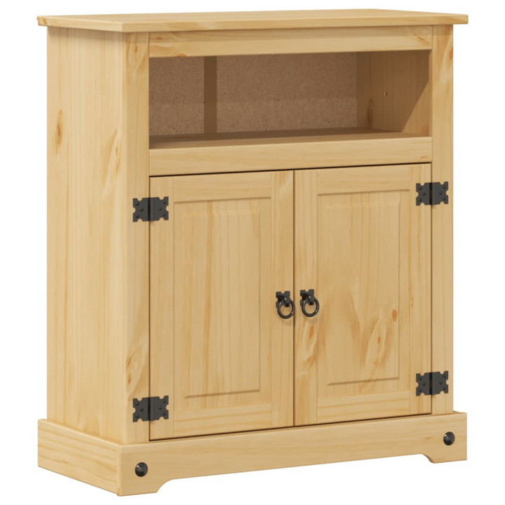 CORONA Solid Wood Pine Bathroom Cabinet | 70x33x80 cm | Rustic Honey Wax Finish | Ample Storage Space - Premium  from Home Treasures - Just £107.99! Shop now at Home Treasures