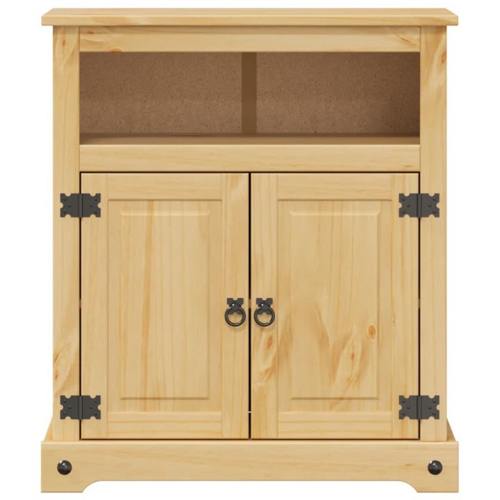 CORONA Solid Wood Pine Bathroom Cabinet | 70x33x80 cm | Rustic Honey Wax Finish | Ample Storage Space - Premium  from Home Treasures - Just £107.99! Shop now at Home Treasures