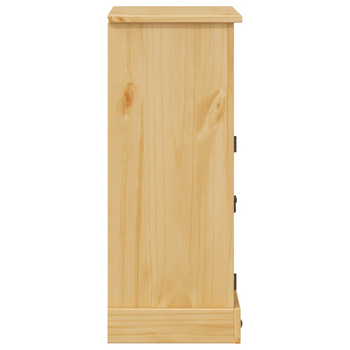 CORONA Solid Wood Pine Bathroom Cabinet | 70x33x80 cm | Rustic Honey Wax Finish | Ample Storage Space - Premium  from Home Treasures - Just £107.99! Shop now at Home Treasures