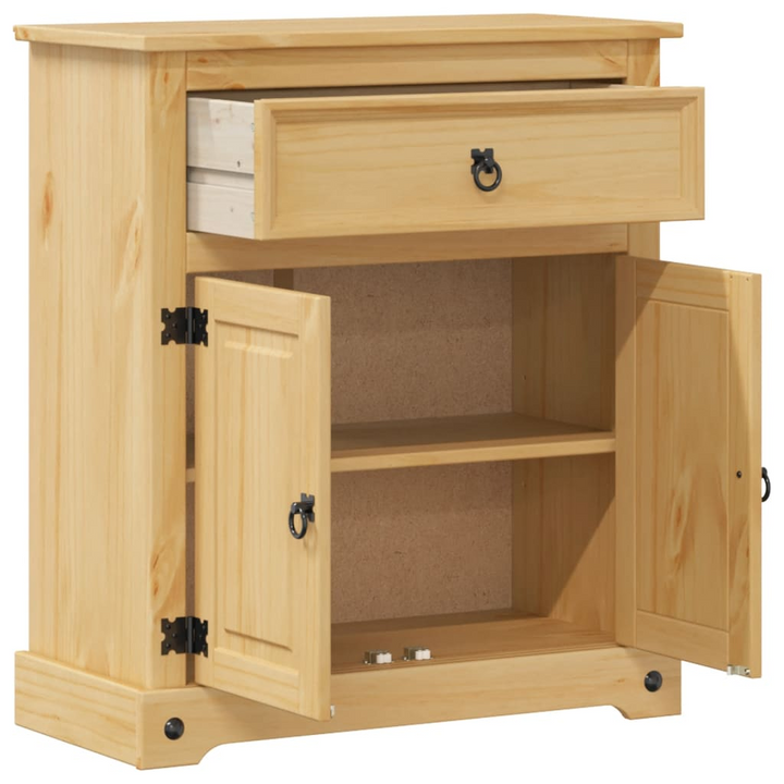 CORONA Bathroom Cabinet 70x33x80 cm | Solid Pine Wood | Rustic & Durable Storage Solution - Premium  from Home Treasures - Just £114.99! Shop now at Home Treasures