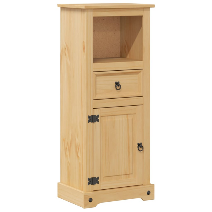 CORONA Rustic Bathroom Cabinet 45x33x110 cm | Solid Pine Wood Storage Solution - Premium  from Home Treasures - Just £91.99! Shop now at Home Treasures