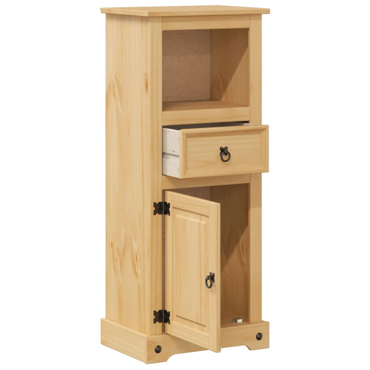 CORONA Rustic Bathroom Cabinet 45x33x110 cm | Solid Pine Wood Storage Solution - Premium  from Home Treasures - Just £91.99! Shop now at Home Treasures