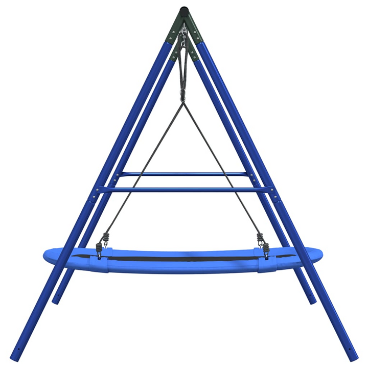 Outdoor Swing Set with Nest Swing - Durable, Adjustable, and Fun for Kids Aged 3-10 - Premium  from Home Treasures - Just £201.99! Shop now at Home Treasures