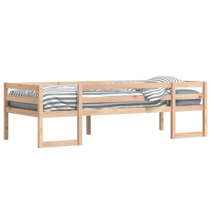 Children's Pine Wood Bed Frame - 80x200 cm, Solid & Sturdy Design for Children - Premium  from Home Treasures - Just £115.99! Shop now at Home Treasures