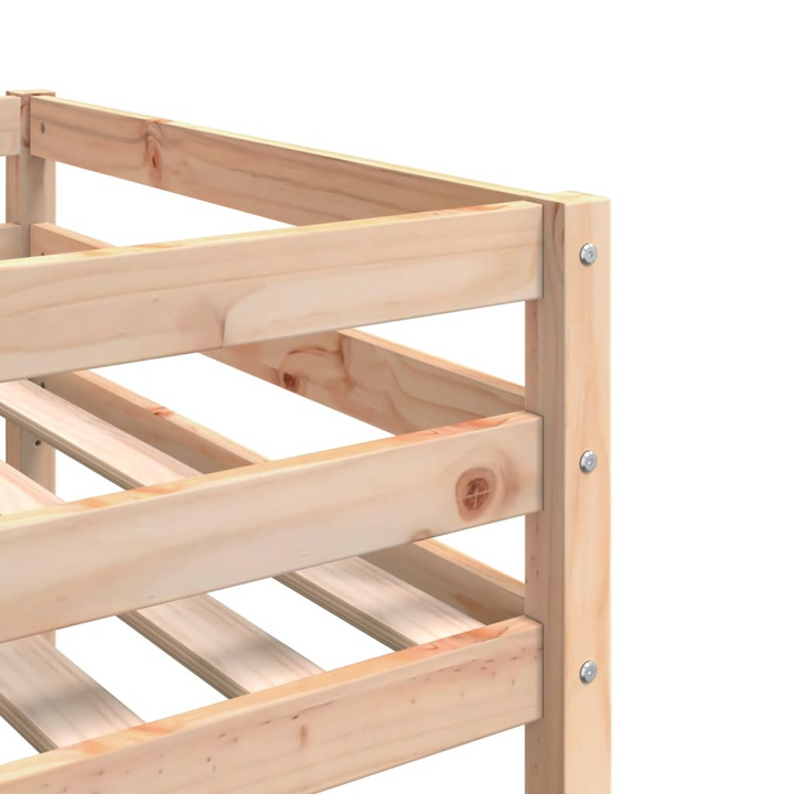 Children's Pine Wood Bed Frame - 80x200 cm, Solid & Sturdy Design for Children - Premium  from Home Treasures - Just £115.99! Shop now at Home Treasures