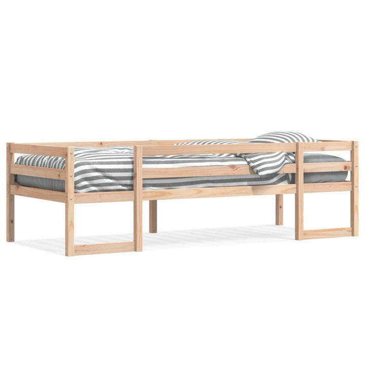 Children's Bed Frame 75x190 cm | Solid Pine Wood | Safe & Durable Children's Bed | Space-Saving Design - Premium  from Home Treasures - Just £109.99! Shop now at Home Treasures