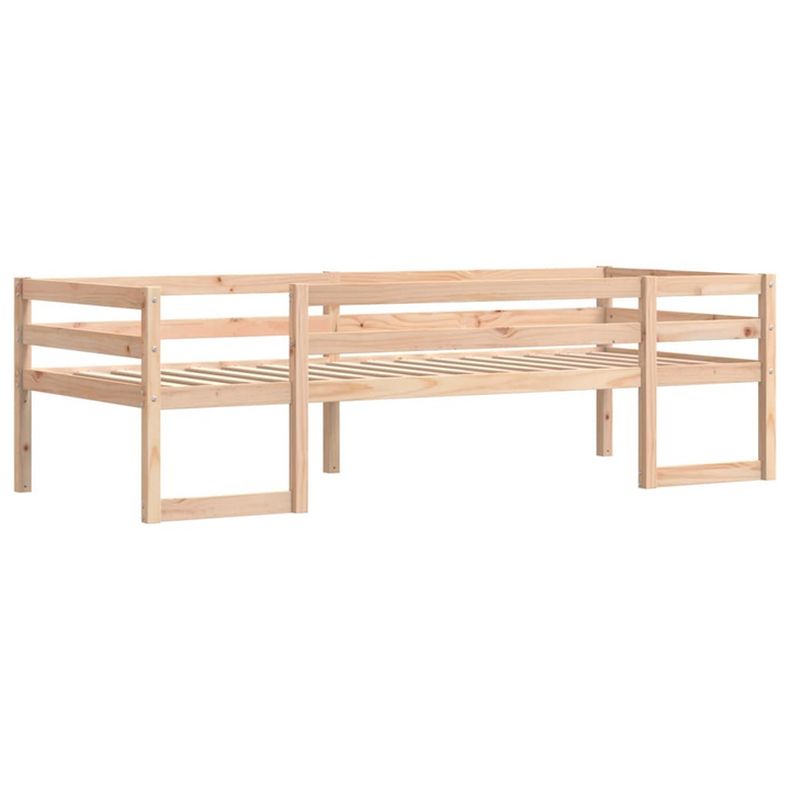 Children's Bed Frame 75x190 cm | Solid Pine Wood | Safe & Durable Children's Bed | Space-Saving Design - Premium  from Home Treasures - Just £109.99! Shop now at Home Treasures