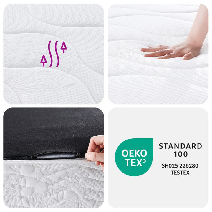 Bonnell Spring Mattress Medium Firm - 100x200 cm | Comfortable & Durable Bedding Solution - Premium  from Home Treasures - Just £139.99! Shop now at Home Treasures