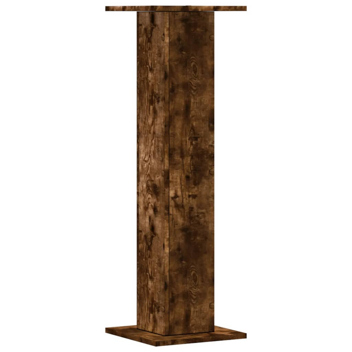 Speaker Stands - Set of 2, Smoked Oak Finish, 30x30x95 cm, Engineered Wood - Enhance Your Audio Experience - Premium  from Home Treasures - Just £76.99! Shop now at Home Treasures