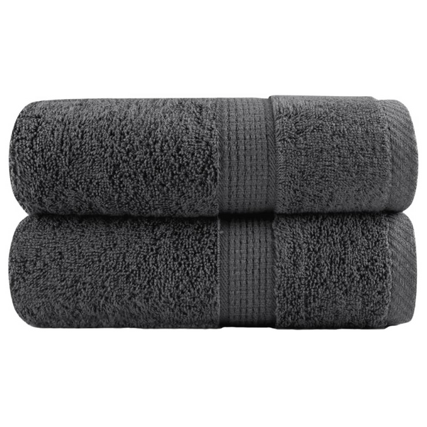 SOLUND Premium Soap Towels, Set of 2, 600gsm, Anthracite, 30x30cm - 100% Cotton, Ultra Soft & Absorbent, OEKO-TEX Certified - Premium  from Home Treasures - Just £13.99! Shop now at Home Treasures