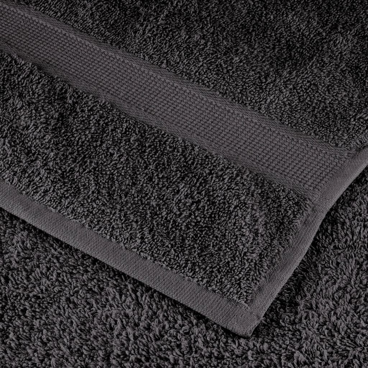 SOLUND Premium Hand Towels, Set of 2, Anthracite, 50x100cm, 600gsm - Ultra Soft & Absorbent, 100% Cotton, OEKO-TEX Certified - Premium  from Home Treasures - Just £23.99! Shop now at Home Treasures