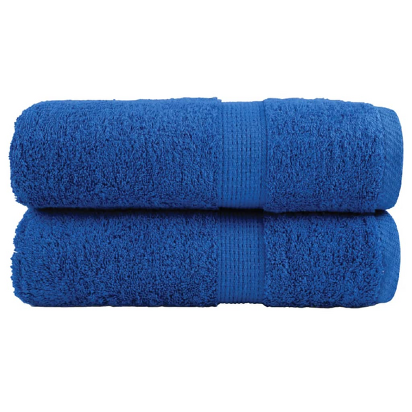 SOLUND Premium Soap Towels, Set of 2, Ultra-Soft 100% Cotton, 30x30cm, Highly Absorbent, 600gsm, Blue - Perfect for Face, Hand, and Workout Use - Premium  from Home Treasures - Just £12.99! Shop now at Home Treasures