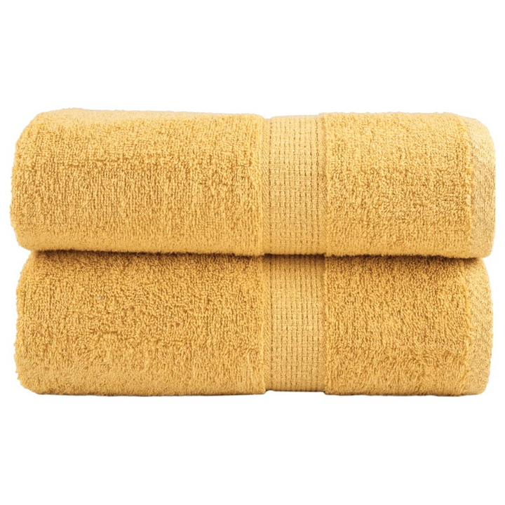 SOLUND Premium Soap Towels - Set of 2 - Luxurious Gold - 30x30cm - Ultra Soft 600gsm Cotton Towels - Premium  from Home Treasures - Just £12.99! Shop now at Home Treasures