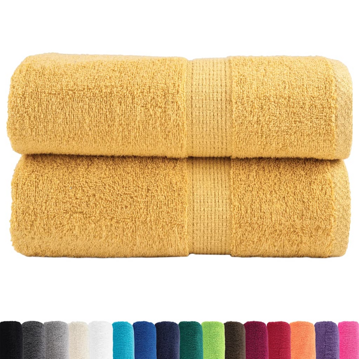 SOLUND Premium Soap Towels - Set of 2 - Luxurious Gold - 30x30cm - Ultra Soft 600gsm Cotton Towels - Premium  from Home Treasures - Just £12.99! Shop now at Home Treasures