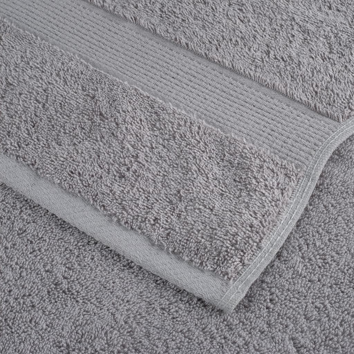 SOLUND Premium Towels, Set of 4, Grey | 100x200cm | Ultra-Absorbent 600gsm, Soft & Durable | OEKO-TEX Certified | Machine Washable - Premium  from Home Treasures - Just £106.99! Shop now at Home Treasures