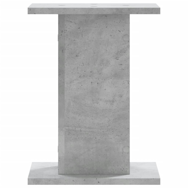 Concrete Grey Speaker Stands - Set of 2, Engineered Wood, 30x30x40 cm, up to 60 kg Capacity - Premium  from Home Treasures - Just £46.99! Shop now at Home Treasures