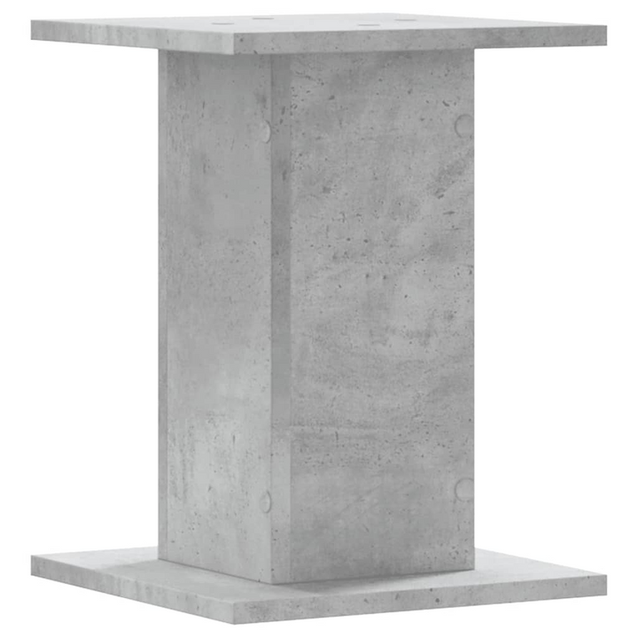 Concrete Grey Speaker Stands - Set of 2, Engineered Wood, 30x30x40 cm, up to 60 kg Capacity - Premium  from Home Treasures - Just £46.99! Shop now at Home Treasures