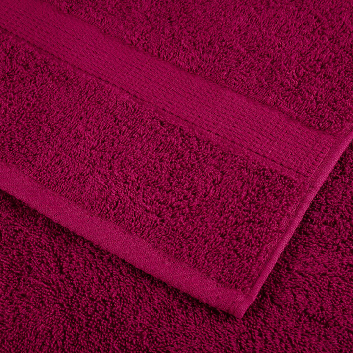 SOLUND Premium Towels, Set of 2, Bordeaux, 100x200cm, Ultra Soft, 600gsm, 100% Cotton, OEKO-TEX Certified - Premium  from Home Treasures - Just £65.99! Shop now at Home Treasures