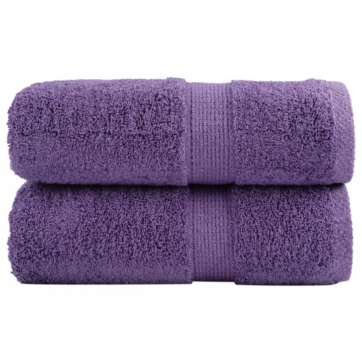 SOLUND Premium Soap Towels - Luxurious 100% Cotton, Highly Absorbent, 30x30 cm, Purple, Set of 2 - Premium  from Home Treasures - Just £12.99! Shop now at Home Treasures