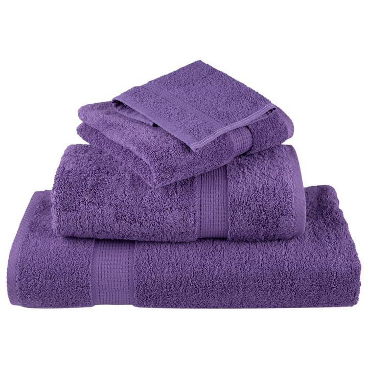 SOLUND Premium Soap Towels - Luxurious 100% Cotton, Highly Absorbent, 30x30 cm, Purple, Set of 2 - Premium  from Home Treasures - Just £12.99! Shop now at Home Treasures