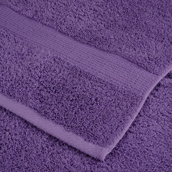 SOLUND Premium Soap Towels - Luxurious 100% Cotton, Highly Absorbent, 30x30 cm, Purple, Set of 2 - Premium  from Home Treasures - Just £12.99! Shop now at Home Treasures