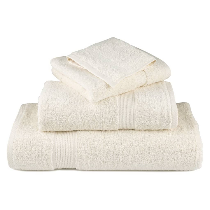 SOLUND Premium Cream Soap Towels - Set of 2, 30x30 cm, 600 GSM, 100% Cotton, OEKO-TEX Certified - Premium  from Home Treasures - Just £12.99! Shop now at Home Treasures