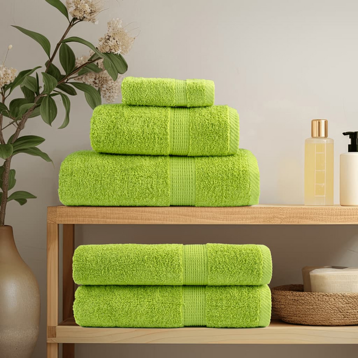 SOLUND Premium Bath Towels - Set of 2 - 100x150 cm, Super Soft & Highly Absorbent, OEKO-TEX Certified - Apple Green - Premium  from Home Treasures - Just £43.99! Shop now at Home Treasures