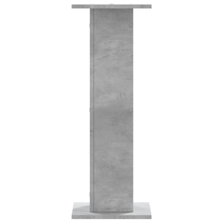 2 Pcs Speaker Stands Concrete Grey 30x30x80 cm - Durable Engineered Wood for Superior Sound Support - Premium  from Home Treasures - Just £67.99! Shop now at Home Treasures