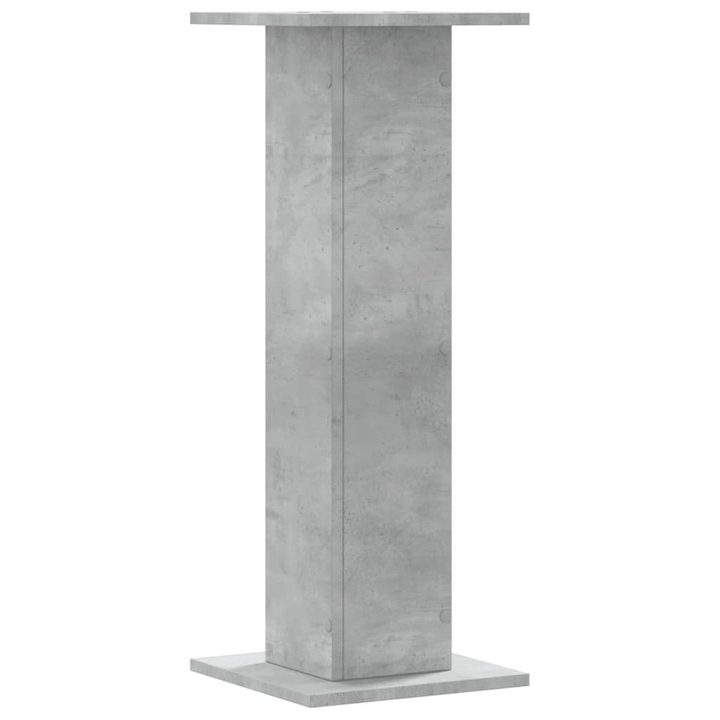 2 Pcs Speaker Stands Concrete Grey 30x30x80 cm - Durable Engineered Wood for Superior Sound Support - Premium  from Home Treasures - Just £67.99! Shop now at Home Treasures