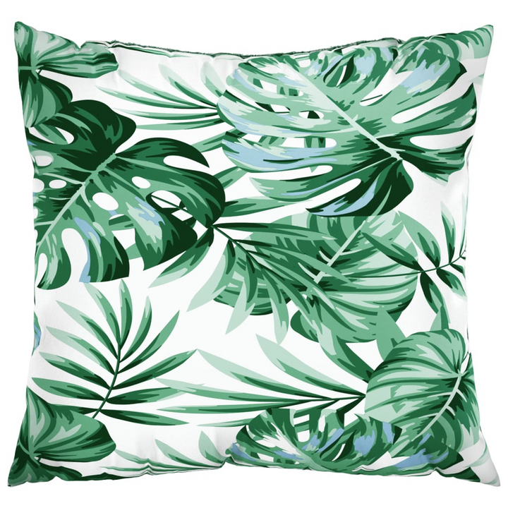 Leaf Pattern Sofa Cushions Set of 4 – 40x40 cm, Durable Water-Resistant Fabric, Comfortable Hollow Fibre Fill - Premium  from Home Treasures - Just £28.99! Shop now at Home Treasures