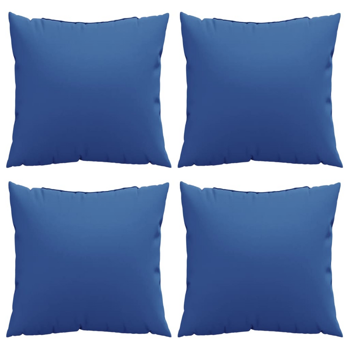 Royal Blue Sofa Cushions Set of 4 - 50x50 cm, Premium Fabric, Water-Resistant & UV Resistant - Premium  from Home Treasures - Just £46.99! Shop now at Home Treasures