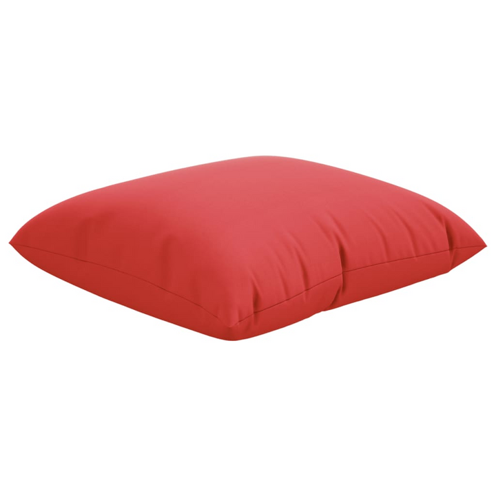 Red Sofa Cushions Set of 4 - 40x40 cm - Durable Polyester Fabric - Perfect for Indoor and Outdoor Use - Premium  from Home Treasures - Just £26.99! Shop now at Home Treasures