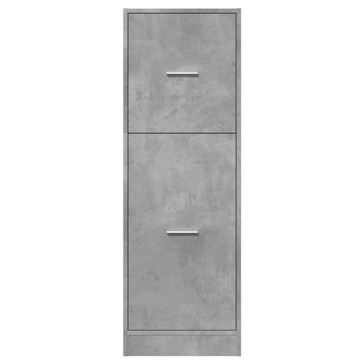 Apothecary Cabinet - Stylish Concrete Grey, Durable Engineered Wood, 40x41x118 cm | Modern Storage Solution - Premium  from Home Treasures - Just £99.99! Shop now at Home Treasures