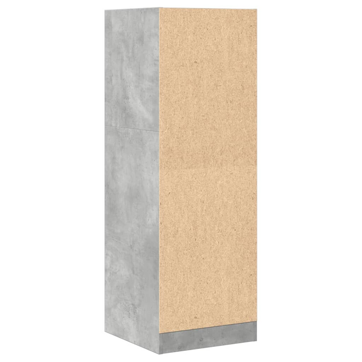 Apothecary Cabinet - Stylish Concrete Grey, Durable Engineered Wood, 40x41x118 cm | Modern Storage Solution - Premium  from Home Treasures - Just £99.99! Shop now at Home Treasures