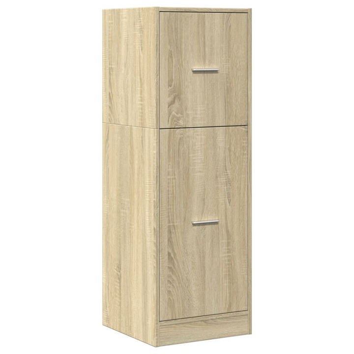 Apothecary Cabinet in Sonoma Oak - 3-Drawer Storage Unit, 40x41x118 cm, Engineered Wood - Premium  from Home Treasures - Just £82.99! Shop now at Home Treasures