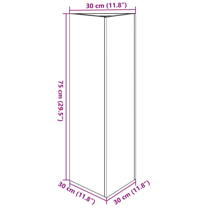 Triangular Garden Planters - Set of 2, Olive Green Steel, 30x26x75 cm, Perfect for Gardens, Balconies, and Patios - Premium  from Home Treasures - Just £89.99! Shop now at Home Treasures