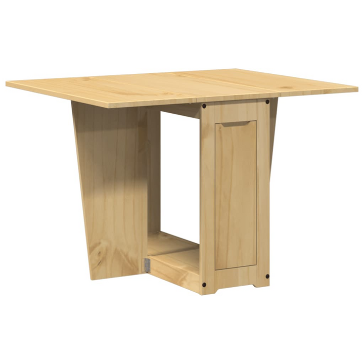 CORONA Butterfly Dining Table - Foldable & Extendable Solid Pine Wood, Honey Wax Brown Finish - Premium  from Home Treasures - Just £202.99! Shop now at Home Treasures