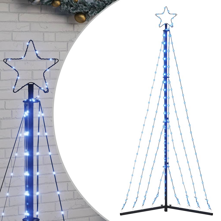 Christmas Tree Light with 339 Blue LEDs - 187 cm Festive Holiday Decoration - Premium  from Home Treasures - Just £31.99! Shop now at Home Treasures