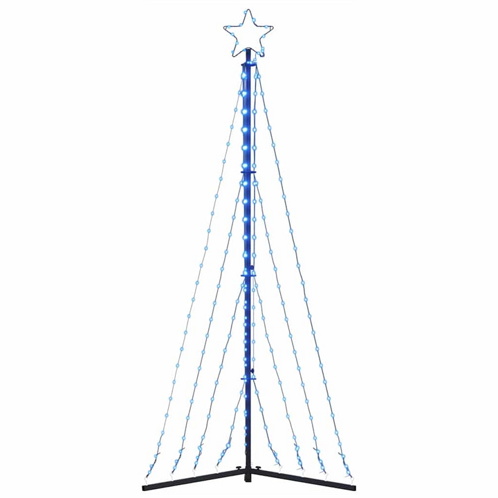 Christmas Tree Light with 339 Blue LEDs - 187 cm Festive Holiday Decoration - Premium  from Home Treasures - Just £31.99! Shop now at Home Treasures