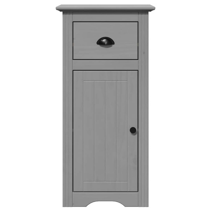 BODO Grey Bathroom Cabinet 44x30x90 cm - Stylish & Functional Storage Solution | Durable Pinewood - Premium  from Home Treasures - Just £79.99! Shop now at Home Treasures