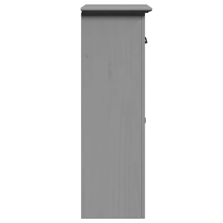 BODO Grey Bathroom Cabinet 44x30x90 cm - Stylish & Functional Storage Solution | Durable Pinewood - Premium  from Home Treasures - Just £79.99! Shop now at Home Treasures