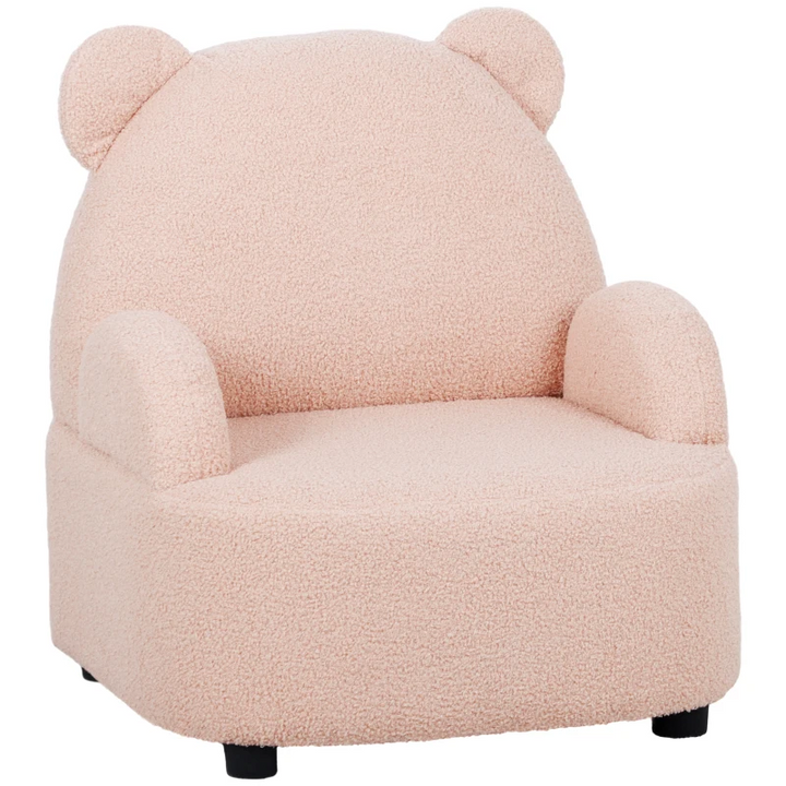 AIYAPLAY Bear Shaped Pink Toddler Chair - Cozy & Cute for Bedroom, Playroom, & Living Room - Premium  from Home Treasures - Just £76.99! Shop now at Home Treasures