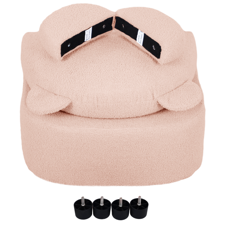 AIYAPLAY Bear Shaped Pink Toddler Chair - Cozy & Cute for Bedroom, Playroom, & Living Room - Premium  from Home Treasures - Just £76.99! Shop now at Home Treasures